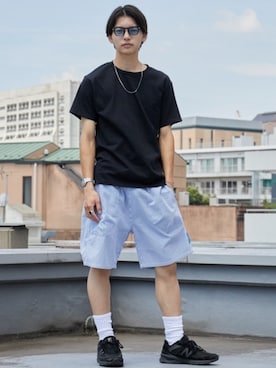 「MILLER（ミラー）のアイテム」を使った、Rooptokyoさん（メンズ・178cm）の夏コーディネート