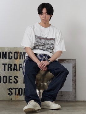 「MILLER（ミラー）のアイテム」を使った、Rooptokyoさん（メンズ・178cm）の夏コーディネート