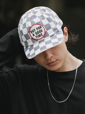 「BRIXTON(ブリクストン)のアイテム」を使った、Rooptokyoさん(メンズ・178cm)の夏コーディネート