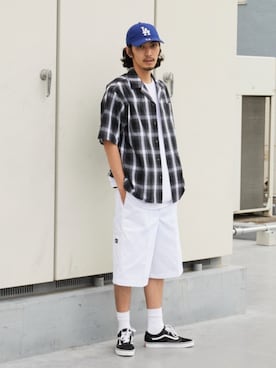 「DAN RIVER（ダンリバー ）のアイテム」を使った、Rooptokyoさん（メンズ・178cm）の夏コーディネート