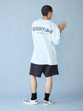 「FOG ESSENTIALS（エフオージーエッセンシャルズ）のアイテム」を使った、Rooptokyoさん（メンズ・178cm）の夏コーディネート
