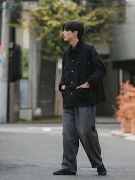 「orSlow（オアスロウ）のアイテム」を使った、Rooptokyoさん（メンズ・178cm）の夏コーディネート