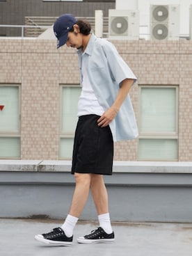 「MILLER（ミラー）のアイテム」を使った、Rooptokyoさん（メンズ・178cm）の夏コーディネート