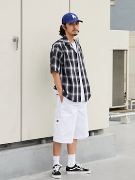 「DAN RIVER（ダンリバー ）のアイテム」を使った、Rooptokyoさん（メンズ・178cm）の夏コーディネート