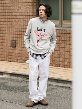 「FIVE BROTHER（ファイブブラザー）のアイテム」を使った、Rooptokyoさん（メンズ・178cm）の秋コーディネート