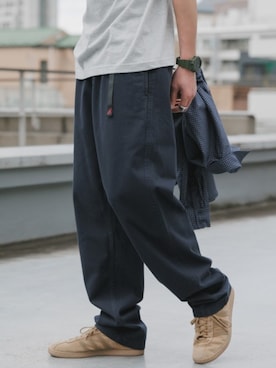 「GILDAN（ギルダン）のアイテム」を使った、Rooptokyoさん（メンズ・178cm）の夏コーディネート