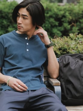 「CROSS & STITCH（クロスステッチ）のアイテム」を使った、Rooptokyoさん（メンズ・178cm）の夏コーディネート