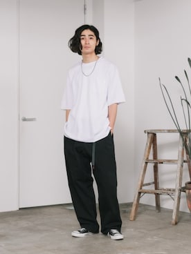 「PHATEE（ファッティー）のアイテム」を使った、Rooptokyoさん（メンズ・178cm）の夏コーディネート