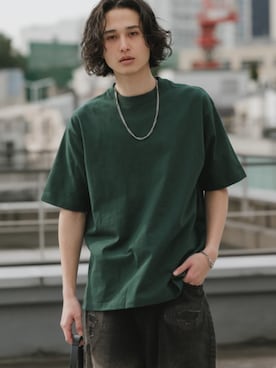 「CROSS & STITCH（クロスステッチ）のアイテム」を使った、Rooptokyoさん（メンズ・178cm）の夏コーディネート