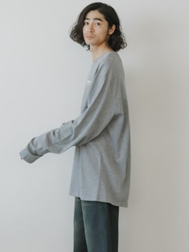 「FOG ESSENTIALS（エフオージーエッセンシャルズ）のアイテム（トップス）」を使った、Rooptokyoさん（メンズ・178cm）の夏コーディネート