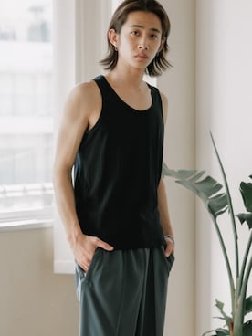 「RVCA（ルーカ）のアイテム」を使った、Rooptokyoさん（メンズ・178cm）の夏コーディネート