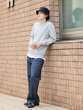 「newhattan（ニューハッタン）のアイテム」を使った、Rooptokyoさん（メンズ・178cm）の夏コーディネート