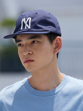 「Cooperstown Ball Cap（クーパーズタウンボールキャップ）のアイテム」を使った、Rooptokyoさん（メンズ・178cm）の秋コーディネート