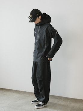 「Mammut（マムート）のアイテム」を使った、Rooptokyoさん（メンズ・178cm）の夏コーディネート
