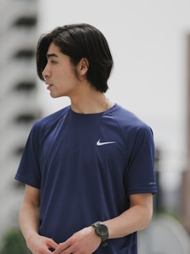 「HANES（ヘインズ）のHanes/ヘインズ 2P Pack A-Shirt 2枚入りパック リブタンクトップ 2026年 夏 夏服（タンクトップ、ホワイト系）」を使った、Rooptokyoさん（メンズ・178cm）の夏コーディネート