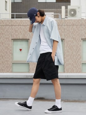 「MILLER（ミラー）のアイテム」を使った、Rooptokyoさん（メンズ・178cm）の夏コーディネート
