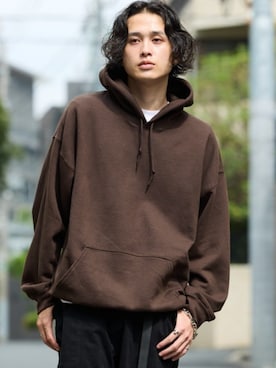 「GILDAN（ギルダン）のアイテム」を使った、Rooptokyoさん（メンズ・178cm）の夏コーディネート