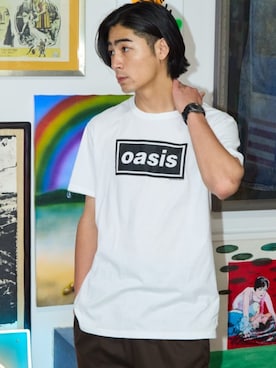 「the Oasis（ジオアシス）のアイテム」を使った、Rooptokyoさん（メンズ・178cm）の夏コーディネート