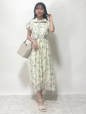 「ASTORIA ODIER（アストリアオディール）のアイテム」を使った、ASTORIA ODIER（アストリア オディール）さん（レディース・156cm）の春コーディネート