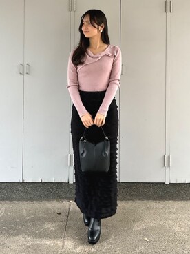 ASTORIA ODIER(アストリア オディール)さん(レディース・160cm)の冬コーディネート