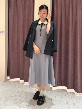 「ASTORIA ODIER（アストリアオディール）のアイテム」を使った、ASTORIA ODIER（アストリア オディール）さん（レディース・163cm）の春コーディネート