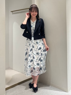 「ASTORIA ODIER（アストリアオディール）のアイテム」を使った、ASTORIA ODIER（アストリア オディール）さん（レディース・159cm）の春コーディネート