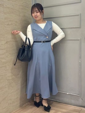 「TRUDEA（トルディア）のアイテム」を使った、ASTORIA ODIER（アストリア オディール）さん（レディース・149cm）の春コーディネート