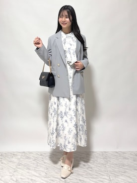 「ASTORIA ODIER（アストリアオディール）のアイテム」を使った、ASTORIA ODIER（アストリア オディール）さん（レディース・160cm）の春コーディネート