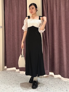 「ASTORIA ODIER（アストリアオディール）のアイテム」を使った、ASTORIA ODIER（アストリア オディール）さん（レディース・163cm）の春コーディネート