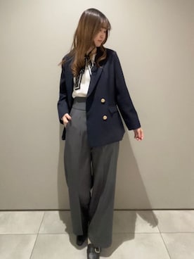 「TRUDEA（トルディア）のアイテム」を使った、ASTORIA ODIER（アストリア オディール）さん（レディース・161cm）の冬コーディネート