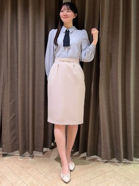 「ASTORIA ODIER（アストリアオディール）のアイテム」を使った、ASTORIA ODIER（アストリア オディール）さん（レディース・167cm）の春コーディネート