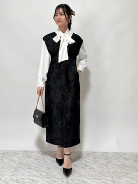 「TRUDEA（トルディア）のアイテム」を使った、ASTORIA ODIER（アストリア オディール）さん（レディース・160cm）の春コーディネート
