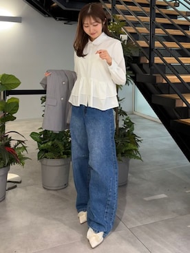 「ASTORIA ODIER（アストリアオディール）のアイテム」を使った、ASTORIA ODIER（アストリア オディール）さん（レディース・155cm）の春コーディネート