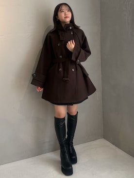ASTORIA ODIER(アストリア オディール)さん(レディース・155cm)の秋コーディネート