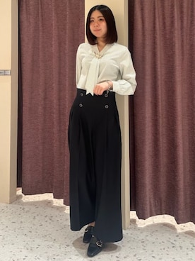 「ASTORIA ODIER（アストリアオディール）のアイテム」を使った、ASTORIA ODIER（アストリア オディール）さん（レディース・163cm）の春コーディネート