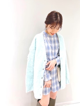 yoshioka risaさん（レディース・153cm）の冬コーディネート