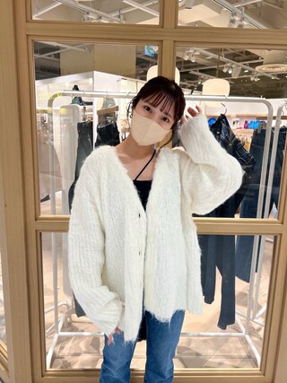 yoshioka risa|mystic(ミスティック)のカーディガンを使った