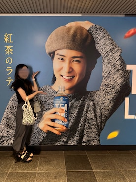 「RANDA（ランダ）のアイテム」を使った、ユさん（レディース・151cm）の秋コーディネート