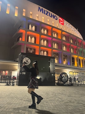 「snidel」｜ユさん（レディース・151cm）の冬コーディネート