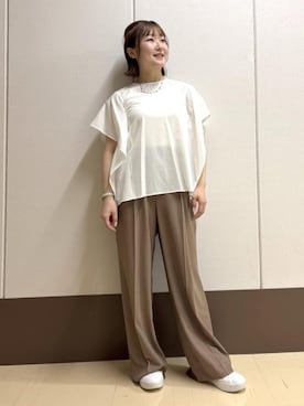 INDIVI(SHOP STAFF)さん（レディース・152cm）の夏コーディネート