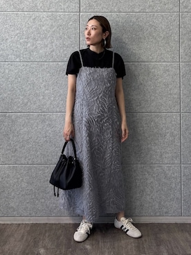 「インディヴィ」｜INDIVI(SHOP STAFF)さん（レディース・153cm）の夏コーディネート