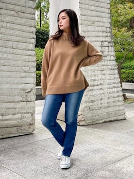 INDIVI(SHOP STAFF)さん(レディース・160cm)の秋コーディネート