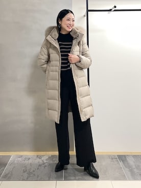 INDIVI(SHOP STAFF)さん(レディース・160cm)の冬コーディネート