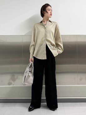 「インディヴィ」｜INDIVI(SHOP STAFF)さん（レディース・153cm）の夏コーディネート