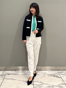 「デイリーカジュアル」｜「アイテム（その他）」を使った、INDIVI(SHOP STAFF)さん（レディース・162cm）の春コーディネート