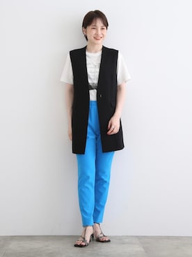 「Coming soon…」｜「アイテム（その他）」を使った、INDIVI(SHOP STAFF)さん（レディース・163cm）の夏コーディネート