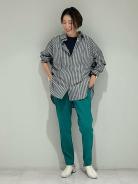 INDIVI(SHOP STAFF)さん（レディース・158cm）の秋コーディネート