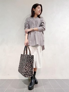 INDIVI(SHOP STAFF)さん(レディース・164cm)の秋コーディネート