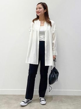 INDIVI(SHOP STAFF)さん(レディース・160cm)の秋コーディネート