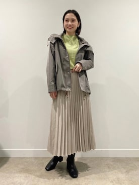INDIVI(SHOP STAFF)さん(レディース・163cm)の秋コーディネート